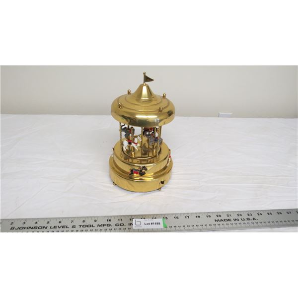 Merry go round music box (working) battery operated