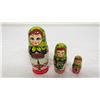 Image 2 : Set of 3 nesting dolls