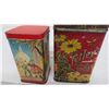 Image 2 : tetley tea tin 1lb + other tin