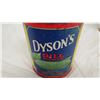 Image 2 : dysons dill pickle tin can (no lid) paper label