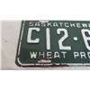 Image 2 : 1956 Sask License Plate