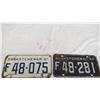 Image 2 : (4) 1960's Sask License Plate
