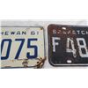 Image 4 : (4) 1960's Sask License Plate