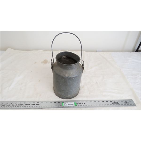 milk can with handle