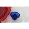 Image 3 : Glass bowls + wyeth covalt blue eye wash cup