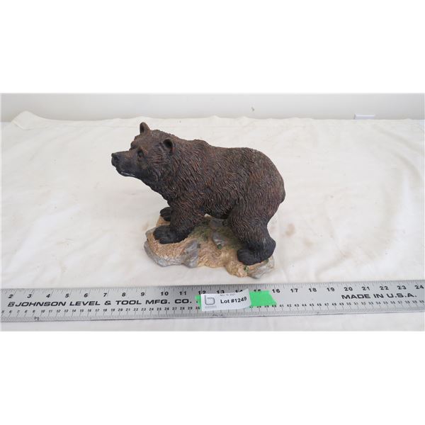 plastic? bear ornament 8"tall