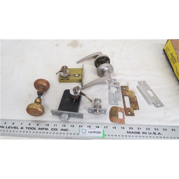 door knobs + door hardware