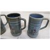 Image 3 : (4) beer steins, irish porcelain (given to employee for 100 years)