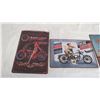 Image 2 : (3) motorcycle tin signs 8x11.75"