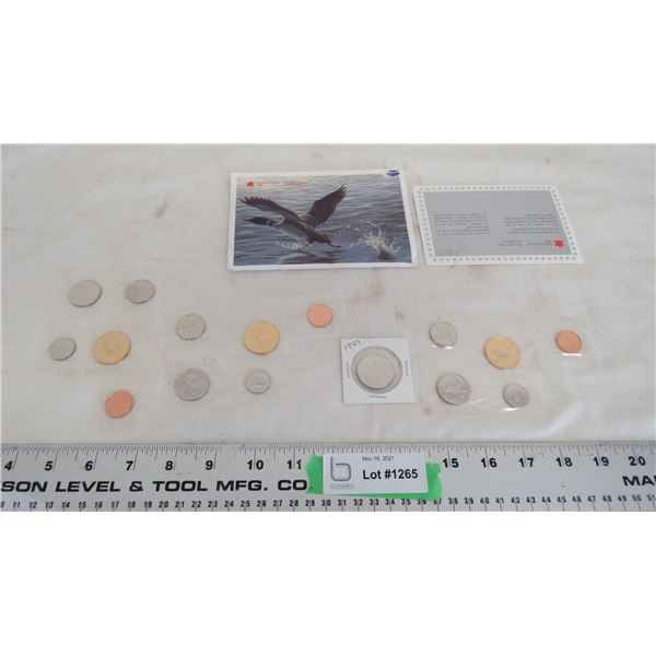 uncirculated canadian 1988-89-93 coins