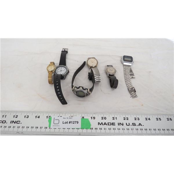 Timex + miscellaneous watches
