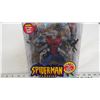 Image 3 : Marvel 6" man-spider with collector display stand (NIB)