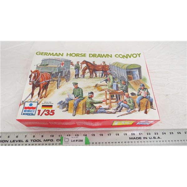 esci ERTL 1:35 German horse drawn convoy model kit (unbuilt)