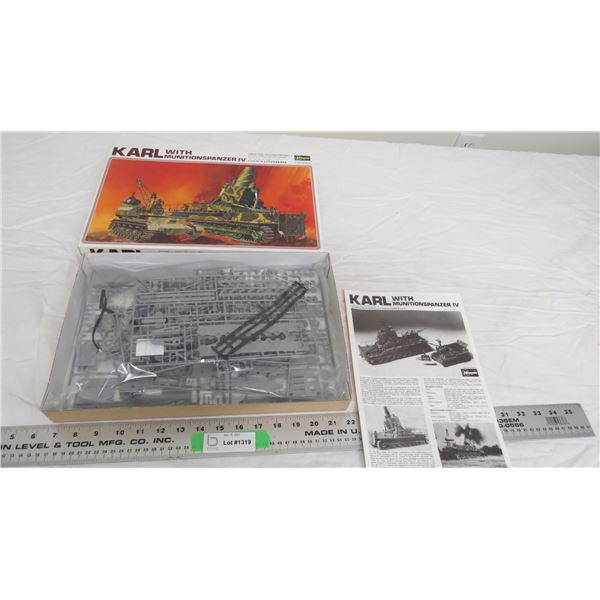 1:72 model kit - karl panzer tank