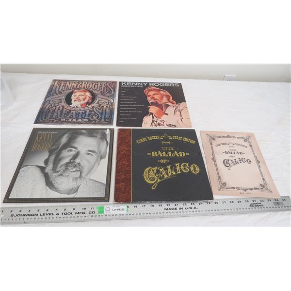 (4) kenny rogers records