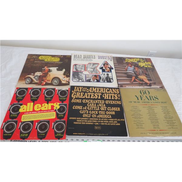 (6) misc records - good condition