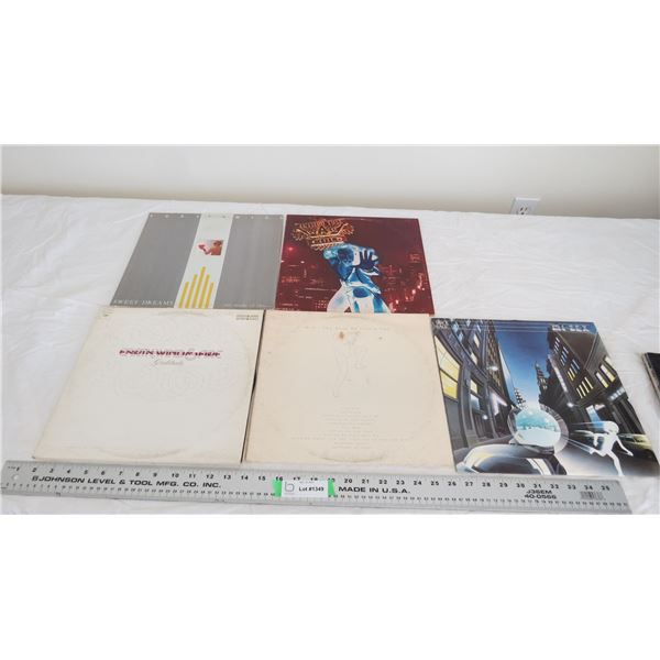 (5) rock records (jethro tull + others) - good condition