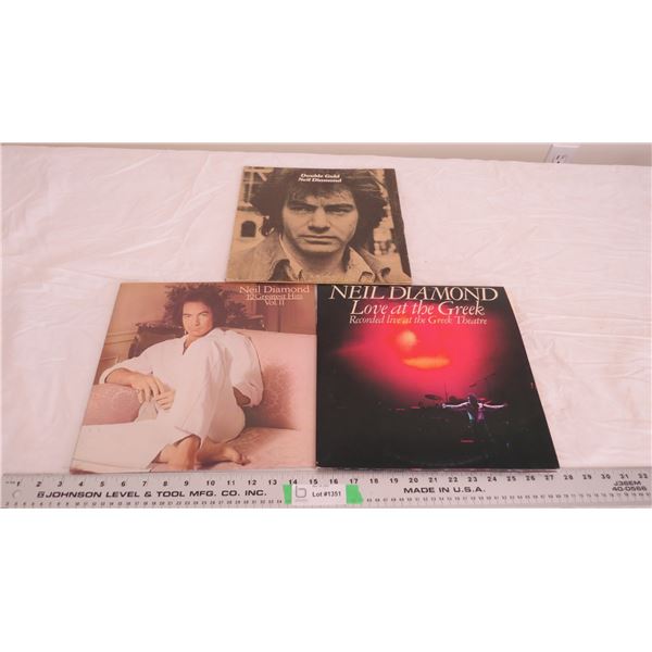 (3) neil diamond records (good condition)