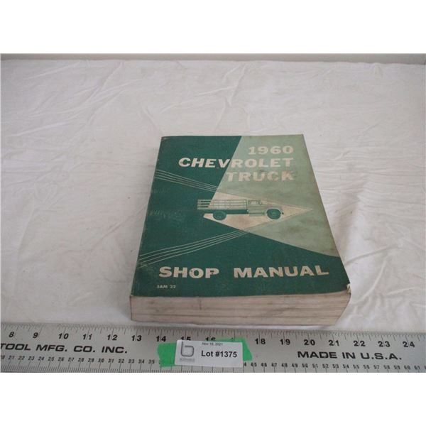 1960 chev truck shop manual