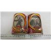 Image 1 : (2) lord of the rings figures new in package - frodo, berserker