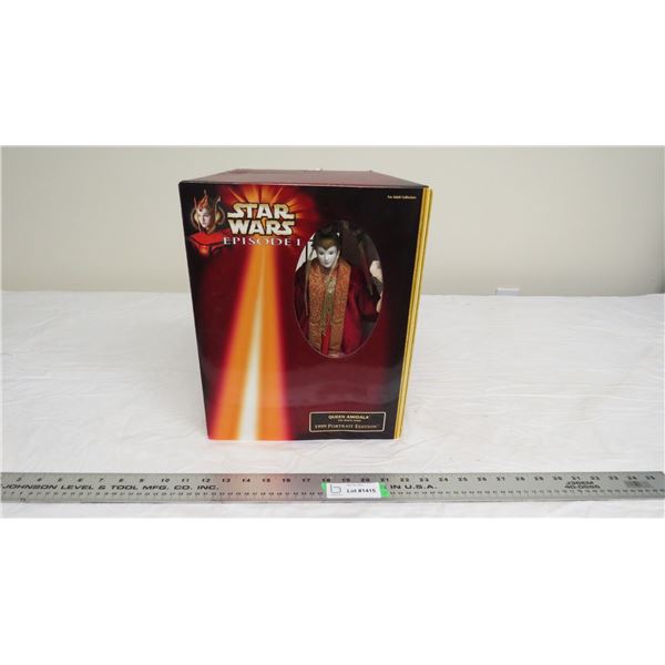 Hasbro star wars - new in package - queen amidala 1999 portrait edition