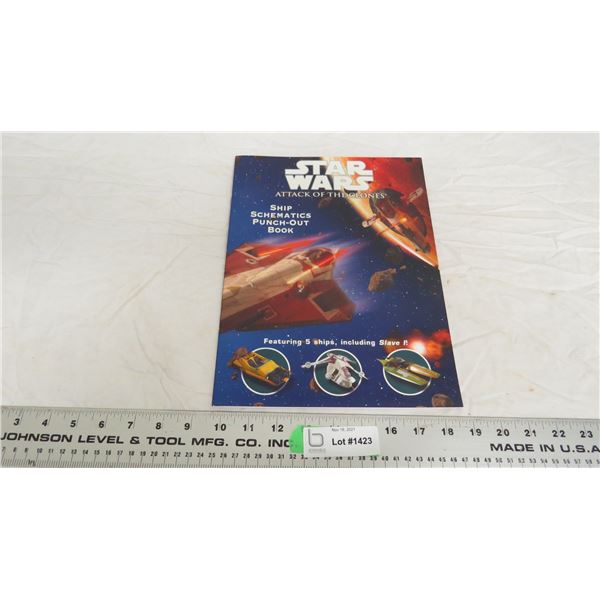 star wars attack of the clones punchout book