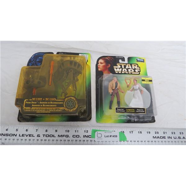 (2) kenner star wars figures