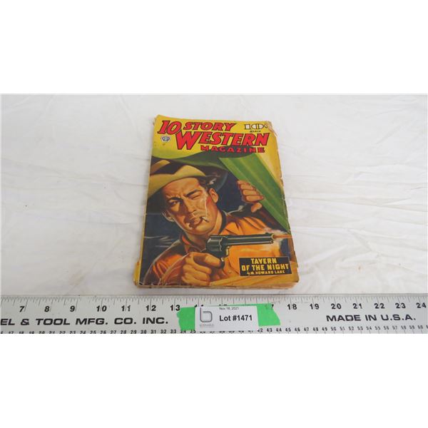 1944 10 cent "10 story western magazine" comic