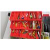 Image 3 : Flambeau tackle box - with fishing hooks + fishing related