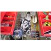 Image 4 : Flambeau tackle box - with fishing hooks + fishing related