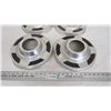 Image 3 : (4) vintage hubcaps