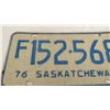 Image 4 : (3) 1976 Sask License Plates