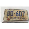 Image 2 : pair of 1976 Sask License Plates