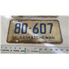 Image 3 : pair of 1976 Sask License Plates