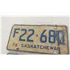 Image 2 : pair of 1976 Sask License Plates