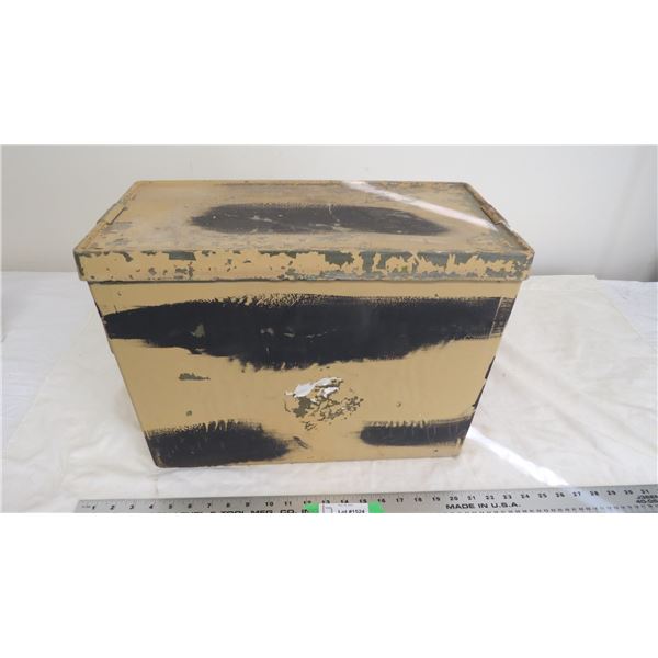 Fiberglass military ammo box 18.5" long