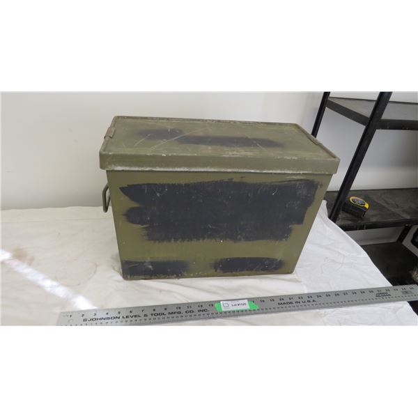 Fiberglass military ammo box 18.5" long