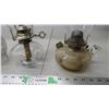 Image 2 : finger insert oil lamp, oil lamp + extra chimney