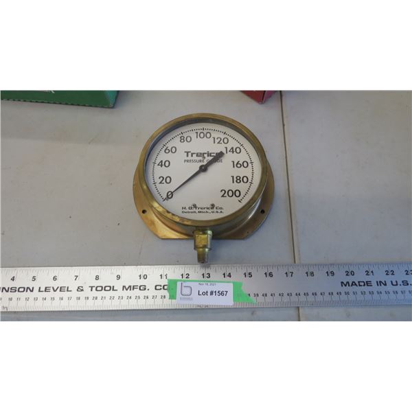 brass pressure gauge - Trerice Co