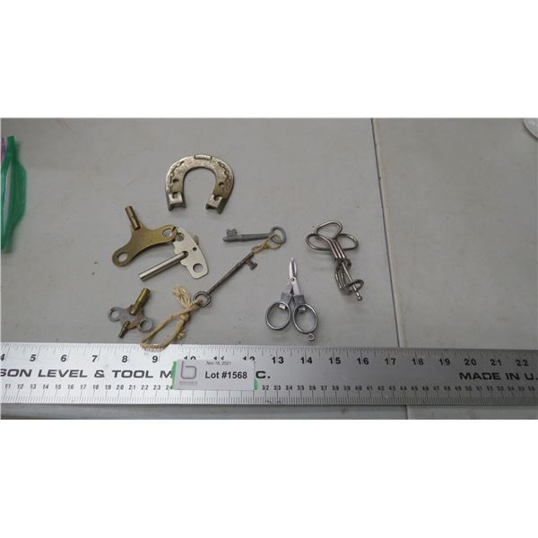vintage keys + misc