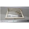 Image 3 : vintage mirror in wooden frame -14.5x19