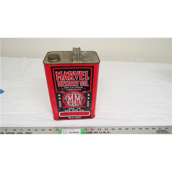 Marvel Mystery Oil - 1US Gal tin (with contents)