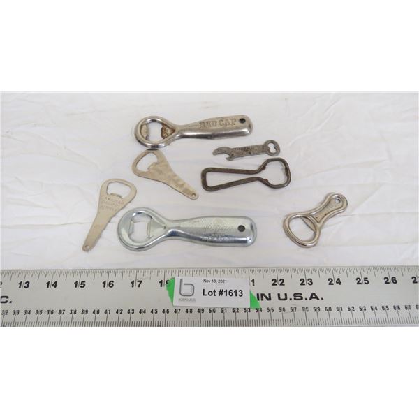 lot of vintage bottle caps