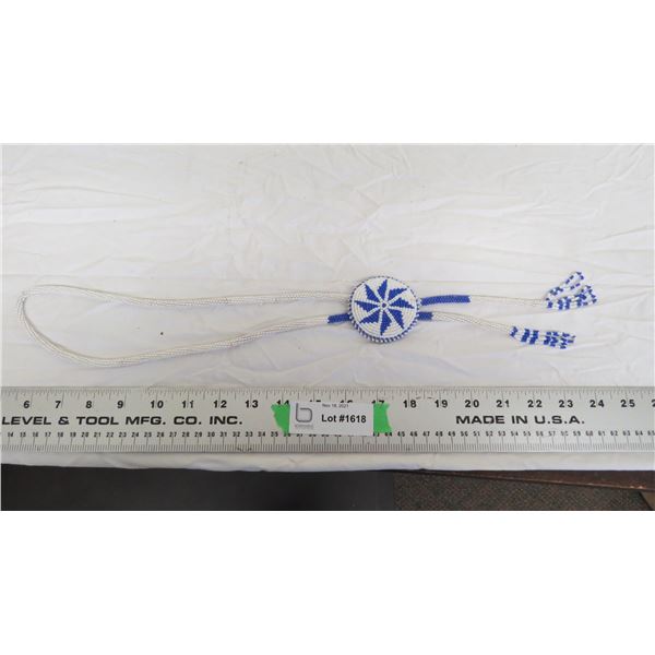 first nations beadwork necklace