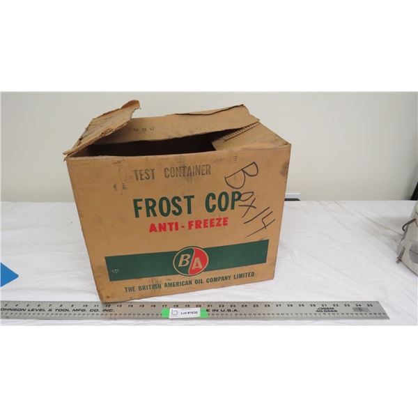 B/A Frost Cop Antifreeze Cardboard Box (Empty)