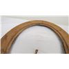 Image 8 : 2X The Money - vintage oval picture frames (covering has cracks)