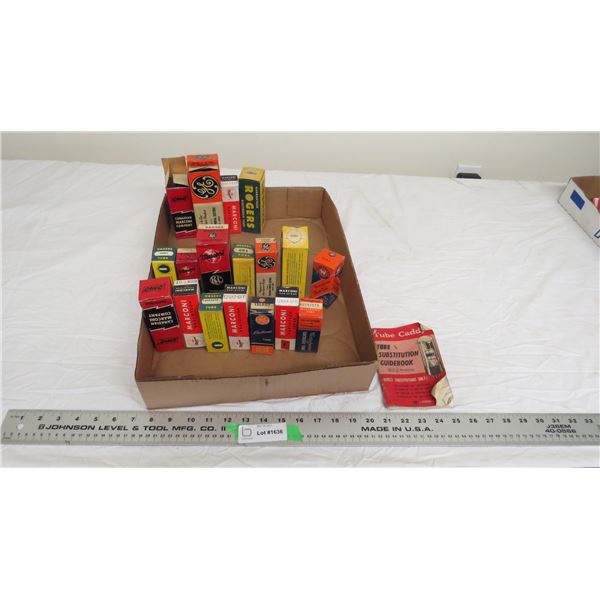 electronic tubes with book