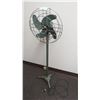Image 1 : vintage fan on stand (working but starts off slow then speeds up)
