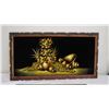 Image 1 : velvet picture in frame 26x49
