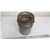 Image 2 : small cream can (15" tall) handle stamped SMP